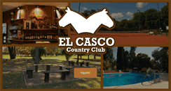 Desktop Screenshot of elcascocountryclub.com.ar